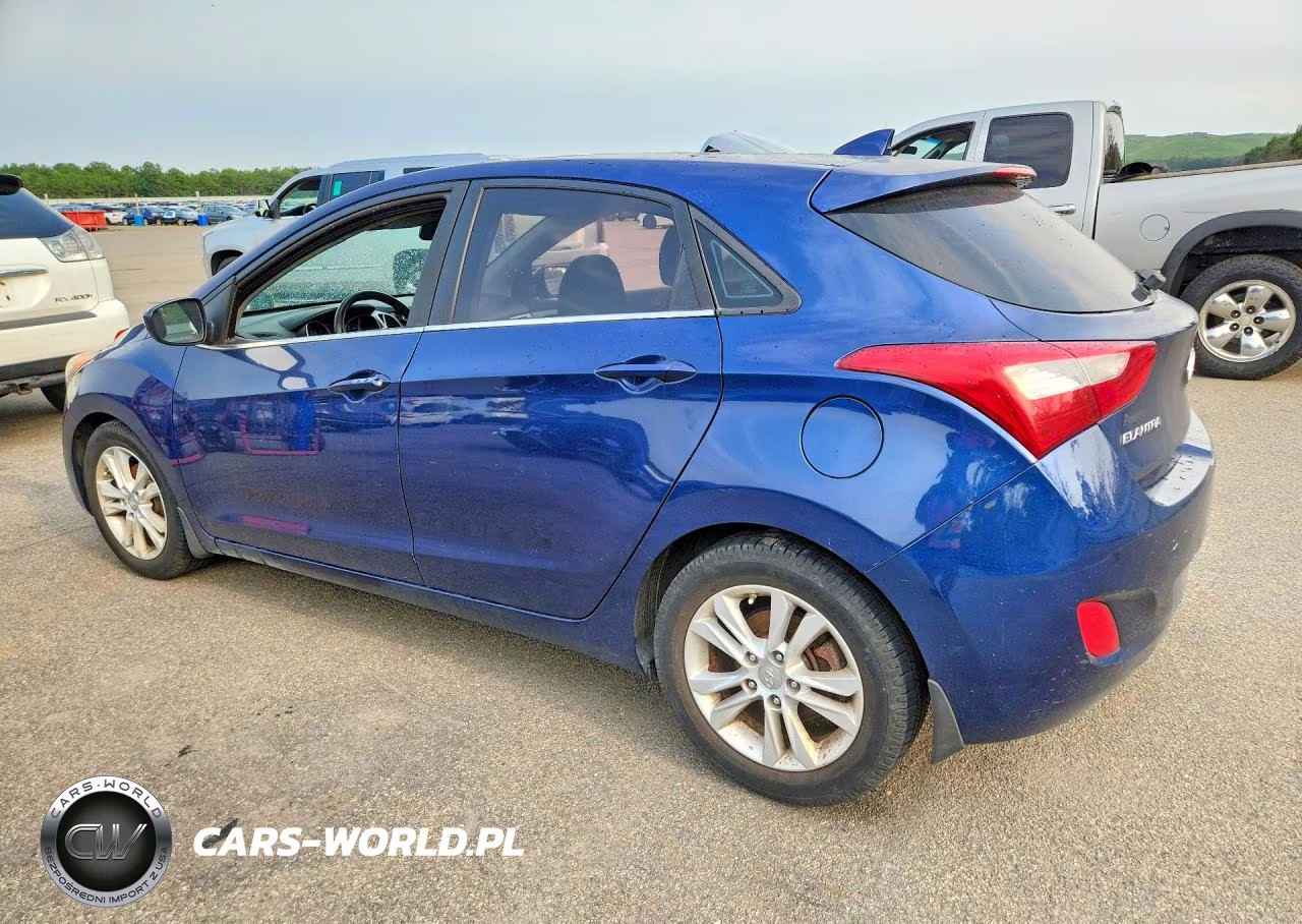 2013 Hyundai Elantra Gt Base VIN:KMHD35LE6DU078452 - 2