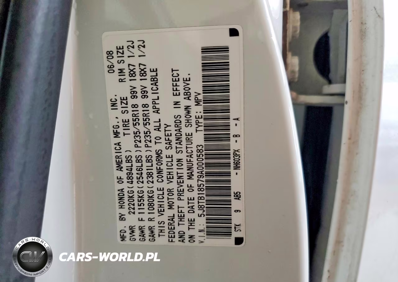 2009 Acura Rdx Technology VIN:5J8TB18579A000583 - 14