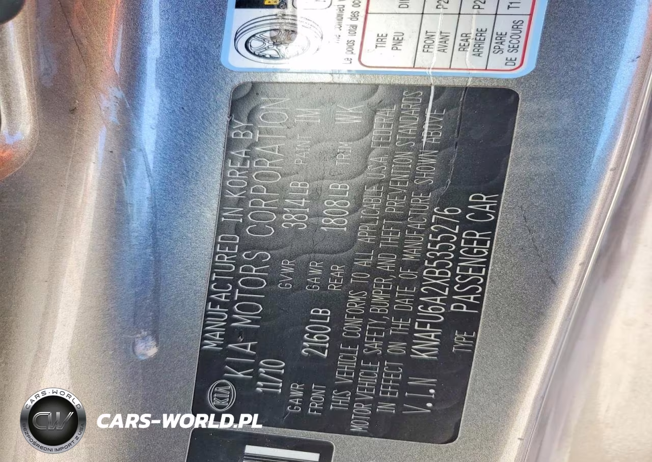 2011 Kia Forte Koup Ex VIN:KNAFU6A2XB5355276 - 12