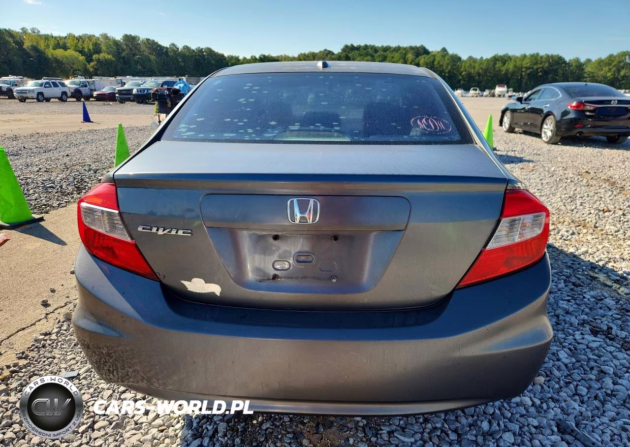 2012 Honda Civic Exl VIN:19XFB2F98CE310060 - 6