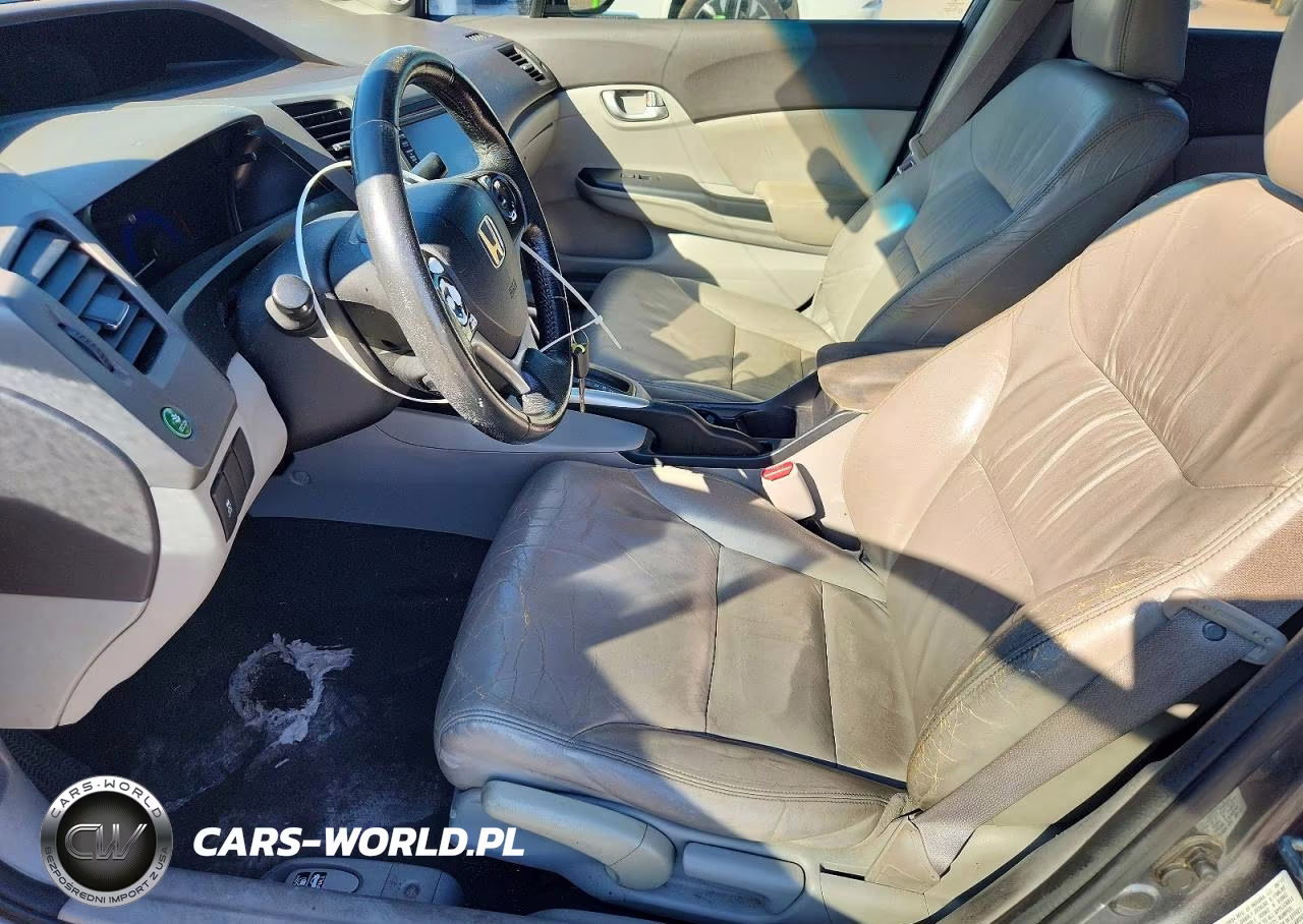 2012 Honda Civic Exl VIN:19XFB2F98CE310060 - 7