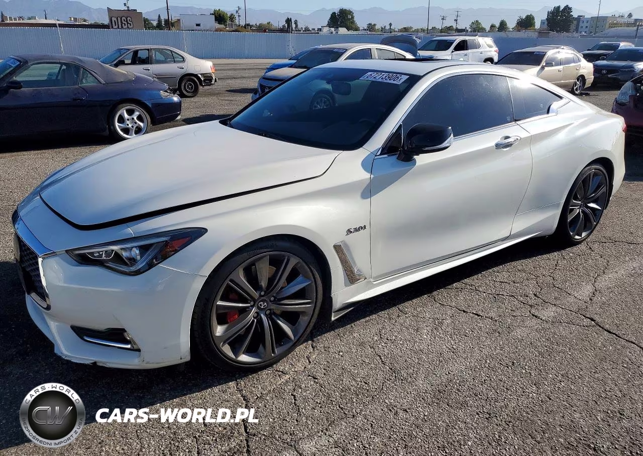 2019 Infiniti Q60 Red Sport 400