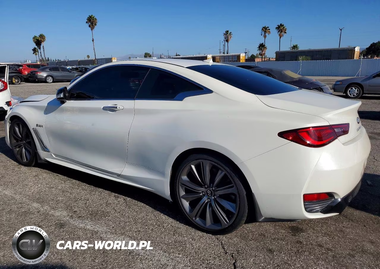 2019 Infiniti Q60 Red Sport 400 VIN:JN1FV7EK4KM360546 - 2
