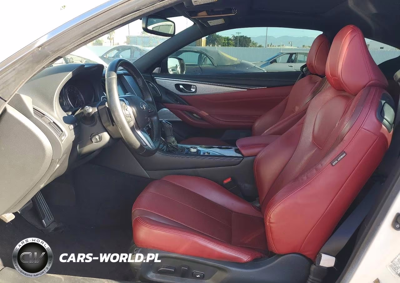 2019 Infiniti Q60 Red Sport 400 VIN:JN1FV7EK4KM360546 - 7