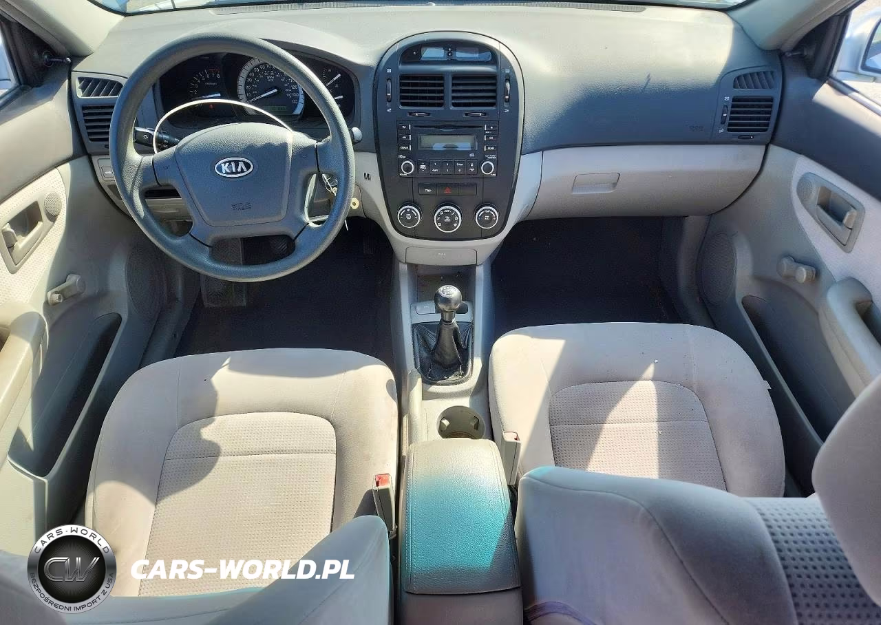 2007 Kia Spectra Lx VIN:KNAFE121575389428 - 8