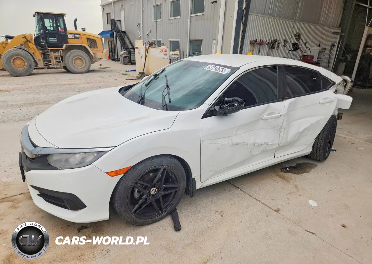 2017 Honda Civic Lx VIN:19XFC2F56HE020059 - 1