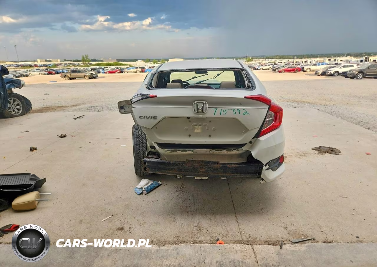 2017 Honda Civic Lx VIN:19XFC2F56HE020059 - 6