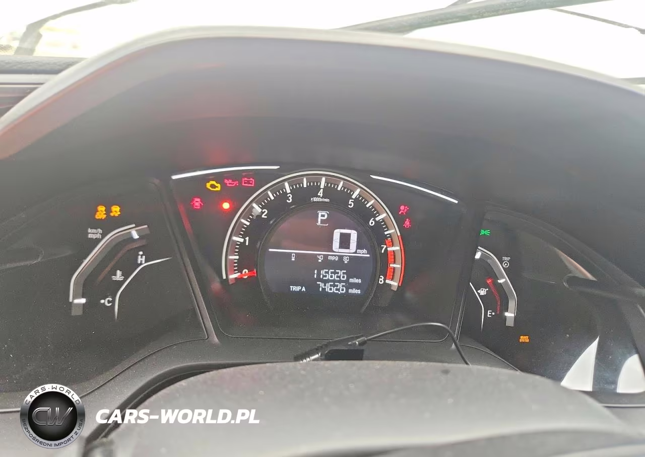 2017 Honda Civic Lx VIN:19XFC2F56HE020059 - 9