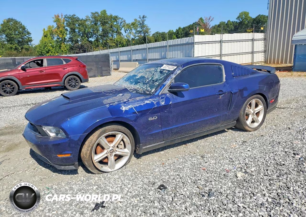 2012 Ford Mustang Gt VIN:1ZVBP8CF7C5229332 - 1