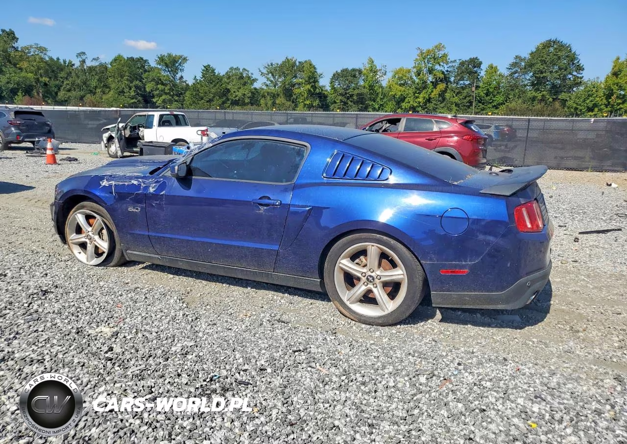 2012 Ford Mustang Gt VIN:1ZVBP8CF7C5229332 - 2