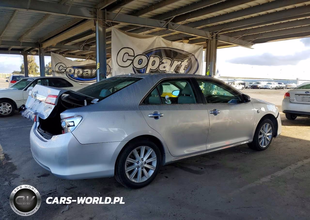 2012 Toyota Camry Hybrid Xle VIN:4T1BD1FK6CU008608 - 3