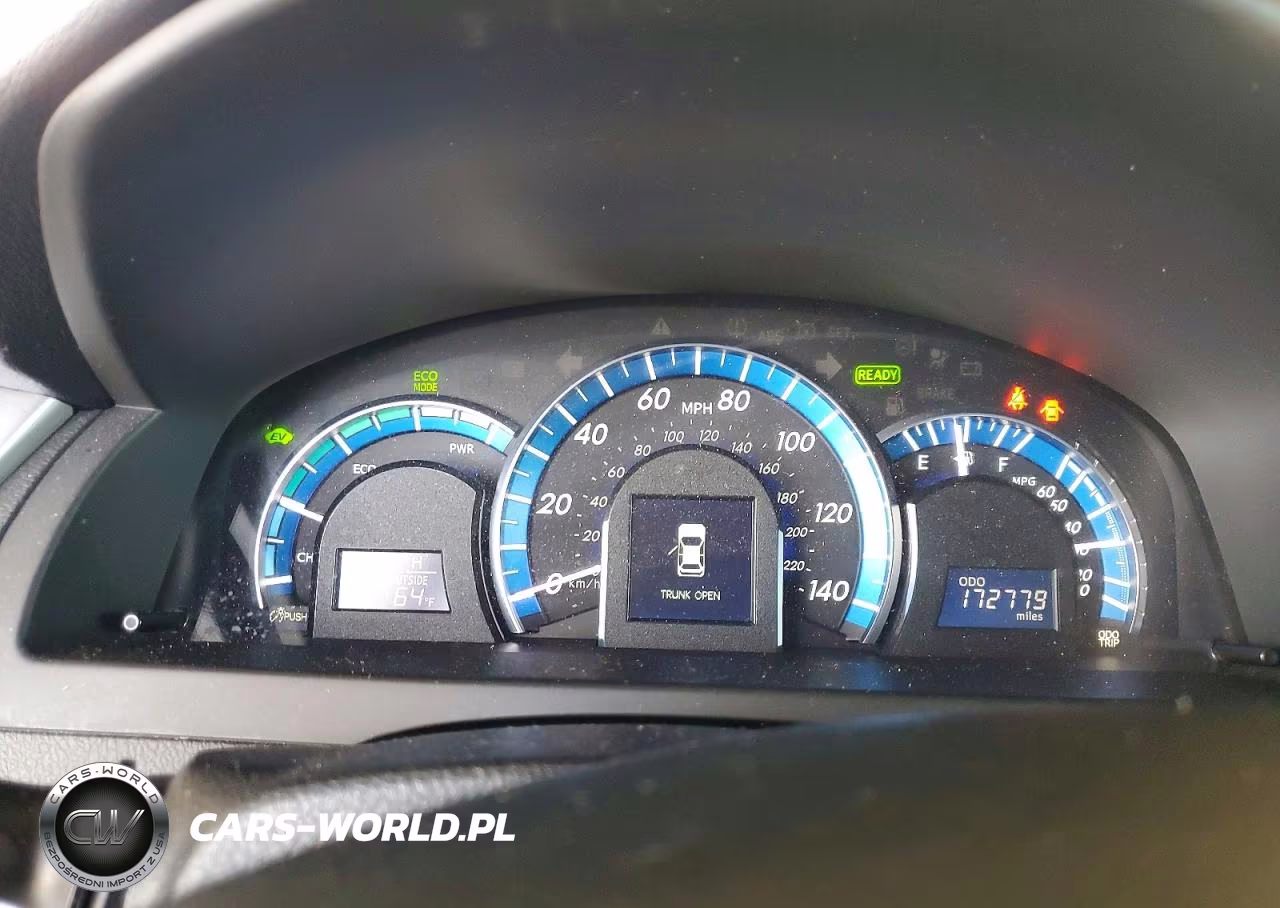 2012 Toyota Camry Hybrid Xle VIN:4T1BD1FK6CU008608 - 9