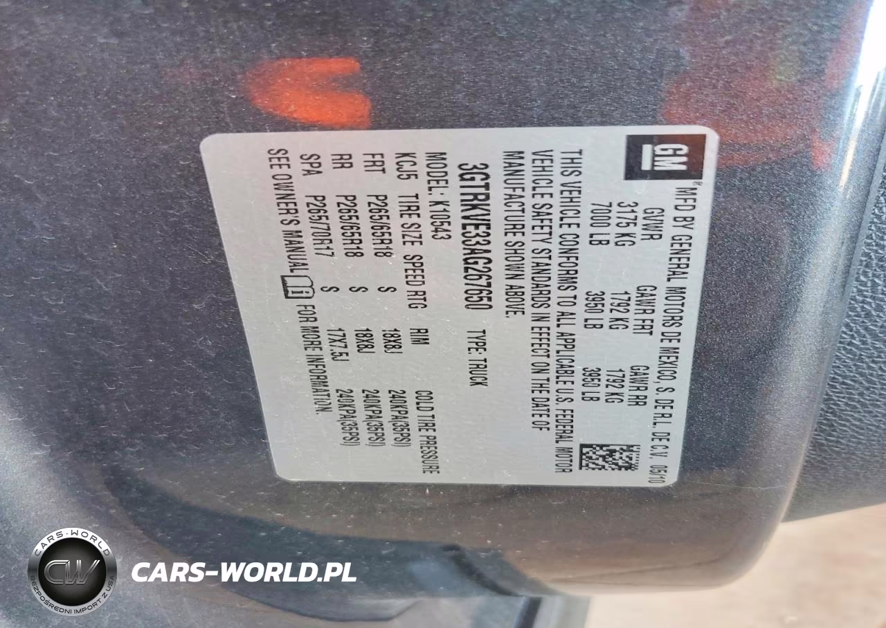 2010 GMC Sierra K1500 Sle VIN:3GTRKVE33AG267650 - 12