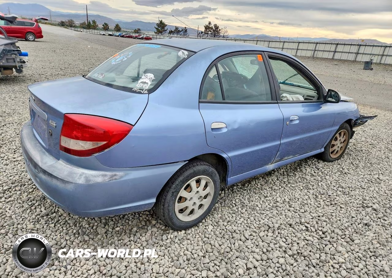 2005 Kia Rio Base VIN:KNADC125956373711 - 3