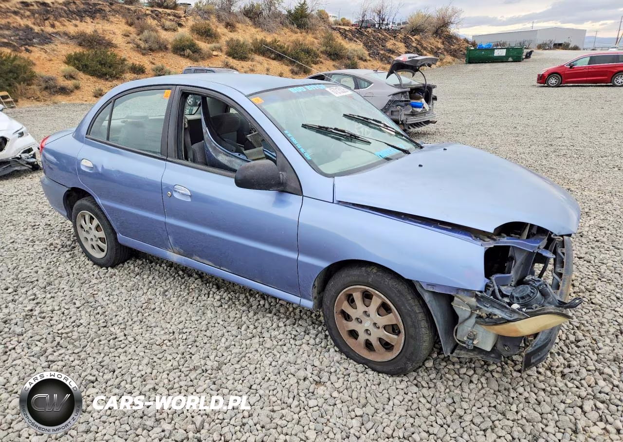 2005 Kia Rio Base VIN:KNADC125956373711 - 4