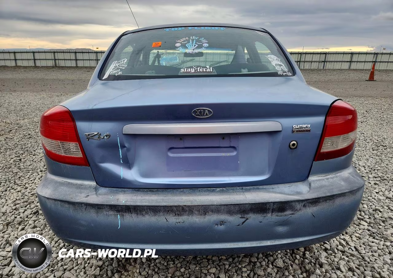 2005 Kia Rio Base VIN:KNADC125956373711 - 6