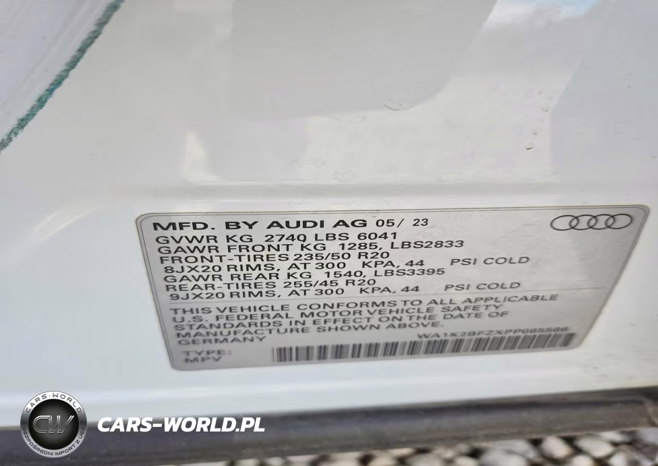 2023 Audi Q4 E-Tron Premium VIN:WA1K2BFZXPP065566 - 12