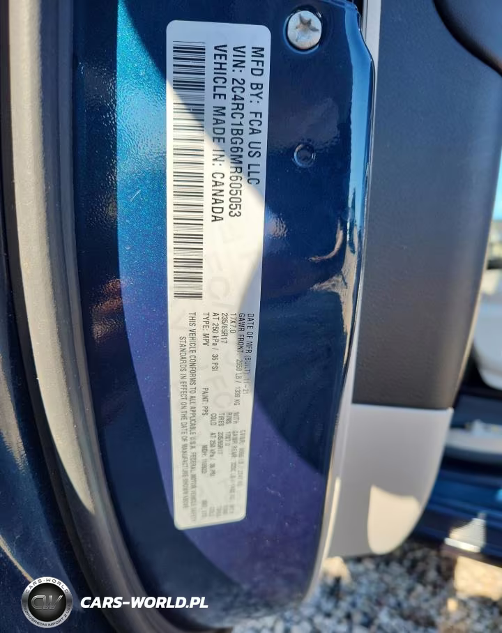 2021 Chrysler Pacifica Touring L VIN:2C4RC1BG6MR605053 - 13