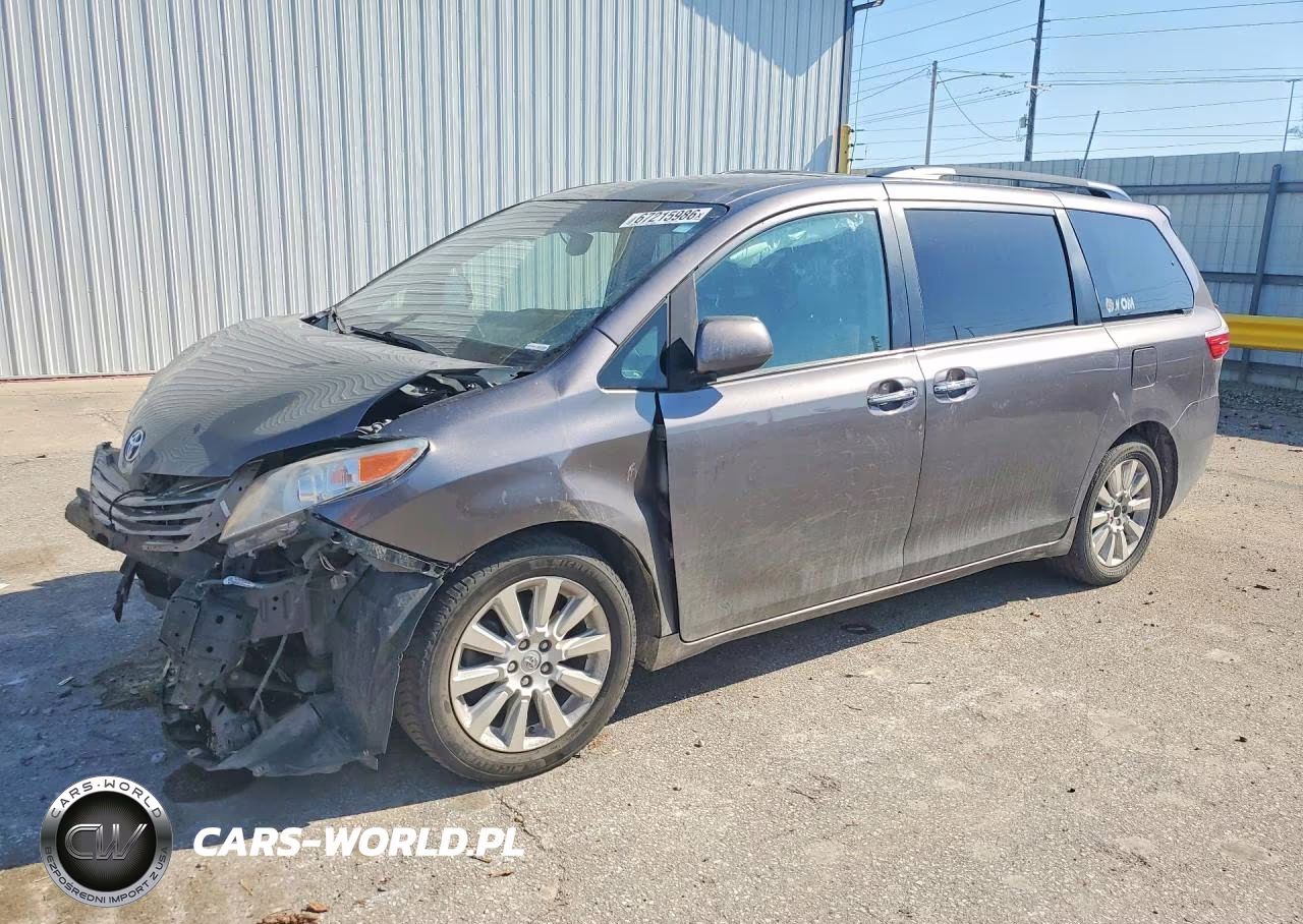 2015 Toyota Sienna Xle 7-Passenger