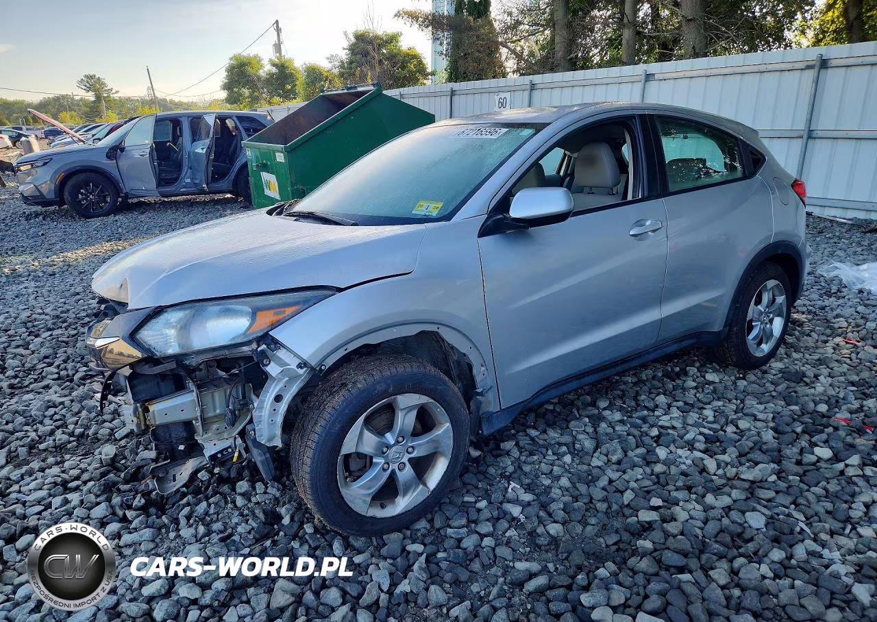 2016 Honda Hr-V Lx VIN:3CZRU6H33GM766819 - 1