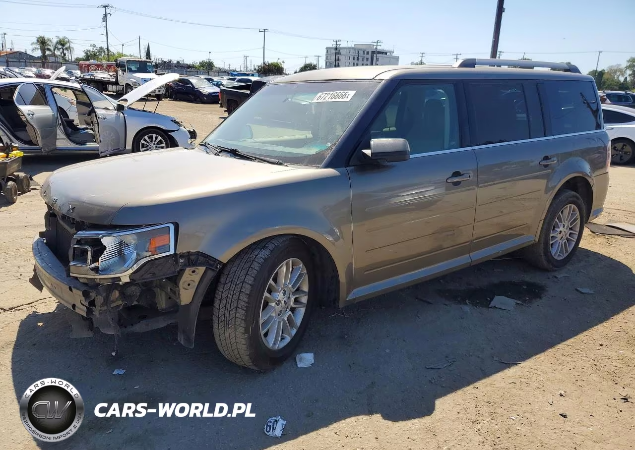 2013 Ford Flex Sel VIN:2FMGK5C89DBD25026 - 1