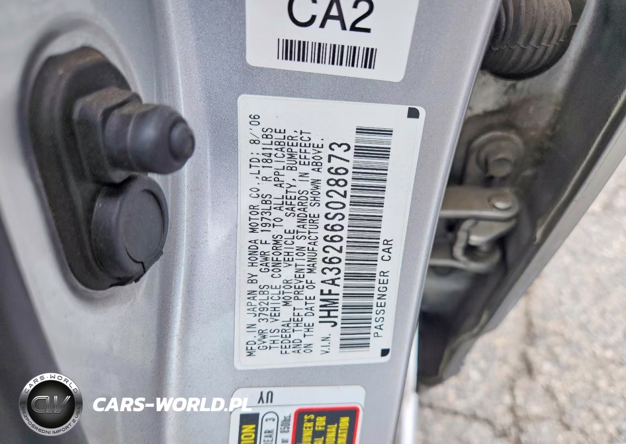2006 Honda Civic Hybrid VIN:JHMFA36266S028673 - 12