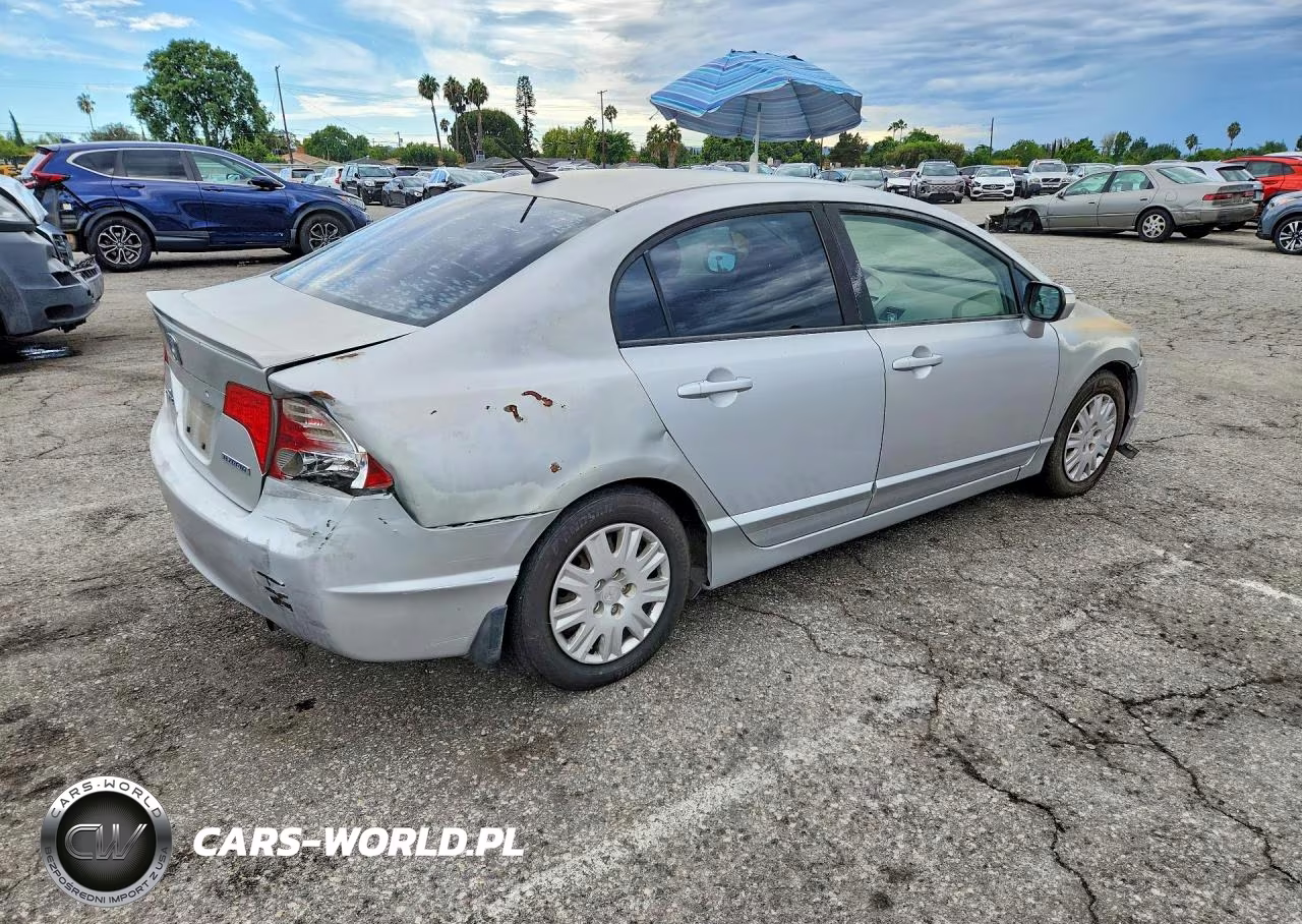 2006 Honda Civic Hybrid VIN:JHMFA36266S028673 - 3