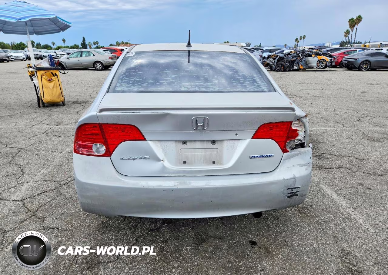 2006 Honda Civic Hybrid VIN:JHMFA36266S028673 - 6