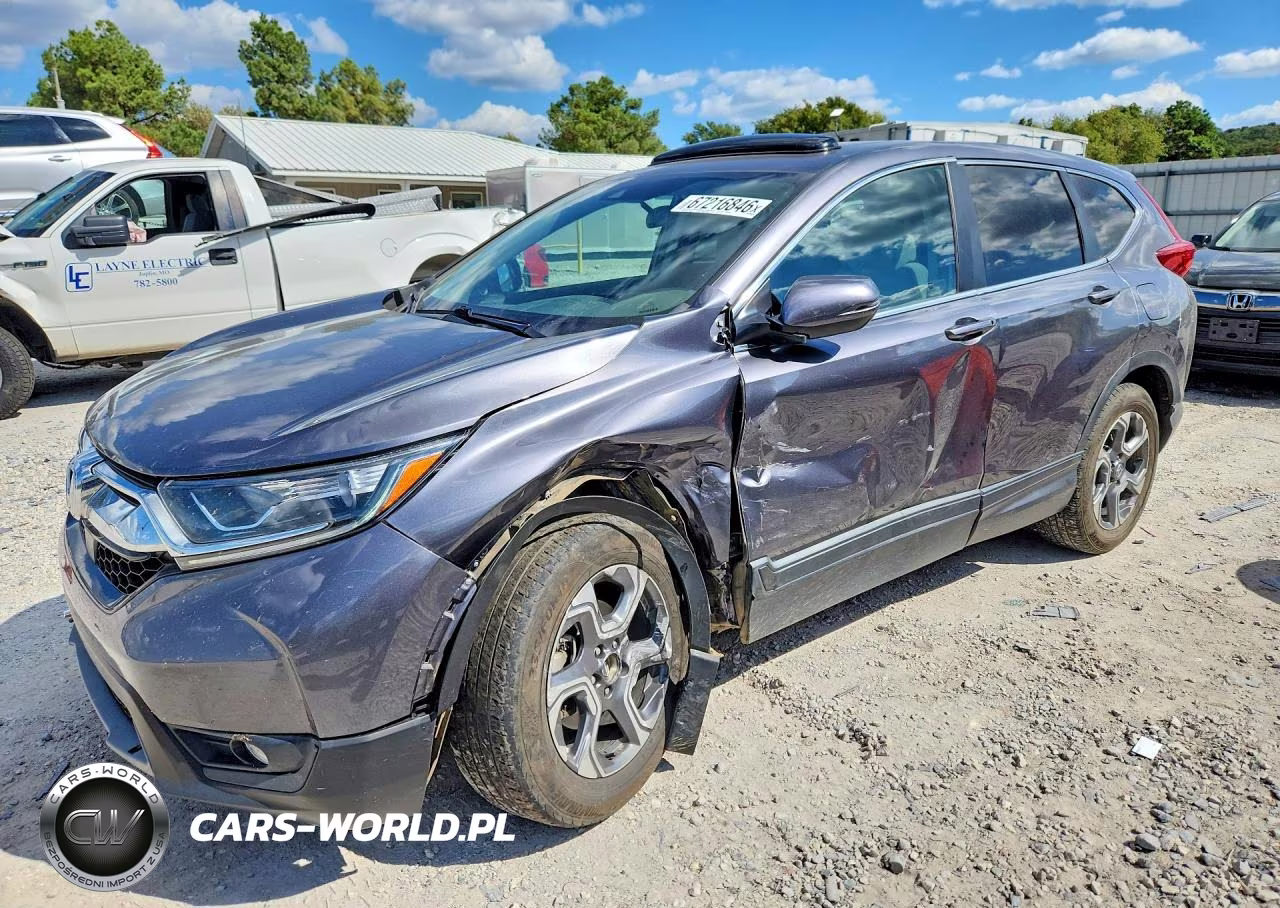2017 Honda Cr-V Ex VIN:2HKRW2H53HH619322 - 1