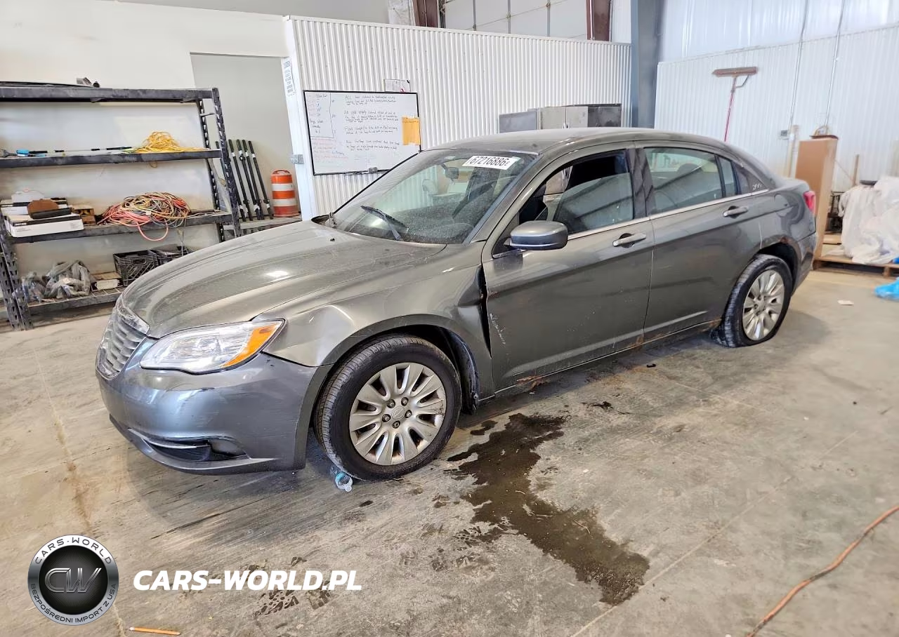 2012 Chrysler 200 Lx VIN:1C3CCBAB5CN295642 - 1