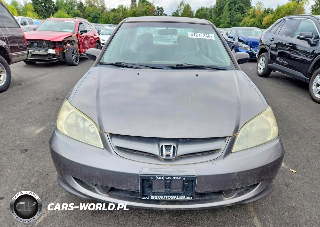 2005 Honda Civic Dx VIN:2HGES16425H507793 - 5