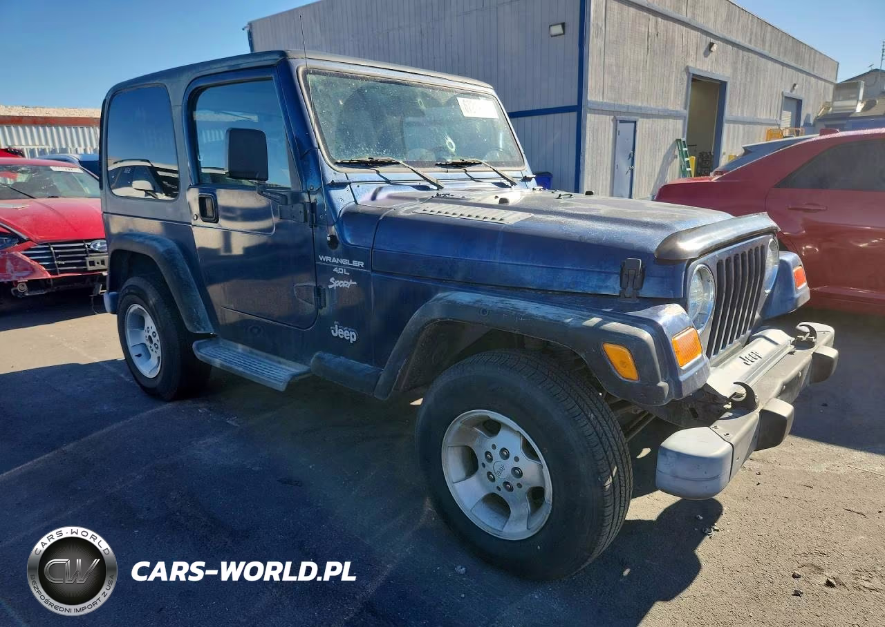 2000 Jeep Wrangler - Tj Sport VIN:1J4FA49S4YP804320 - 4