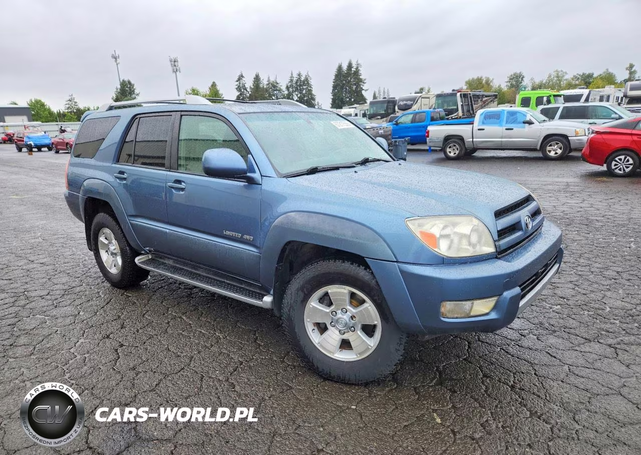 2003 Toyota 4Runner Limited-Trail VIN:JTEBU17R030005707 - 4