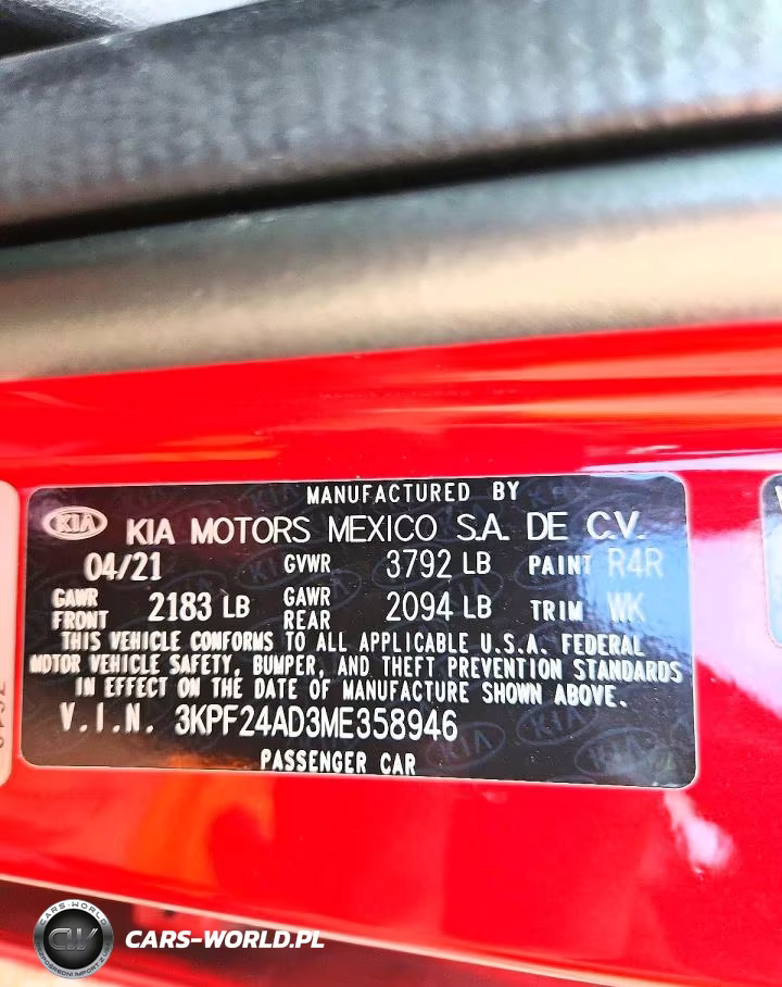 2021 Kia Forte Lxs VIN:3KPF24AD3ME358946 - 13