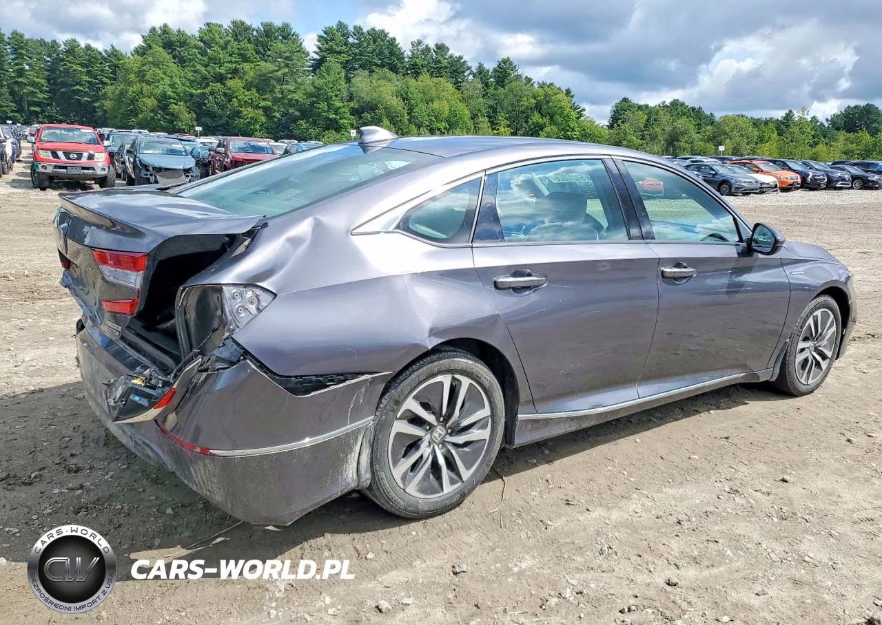 2020 Honda Accord Touring Hybrid VIN:1HGCV3F94LA001593 - 3