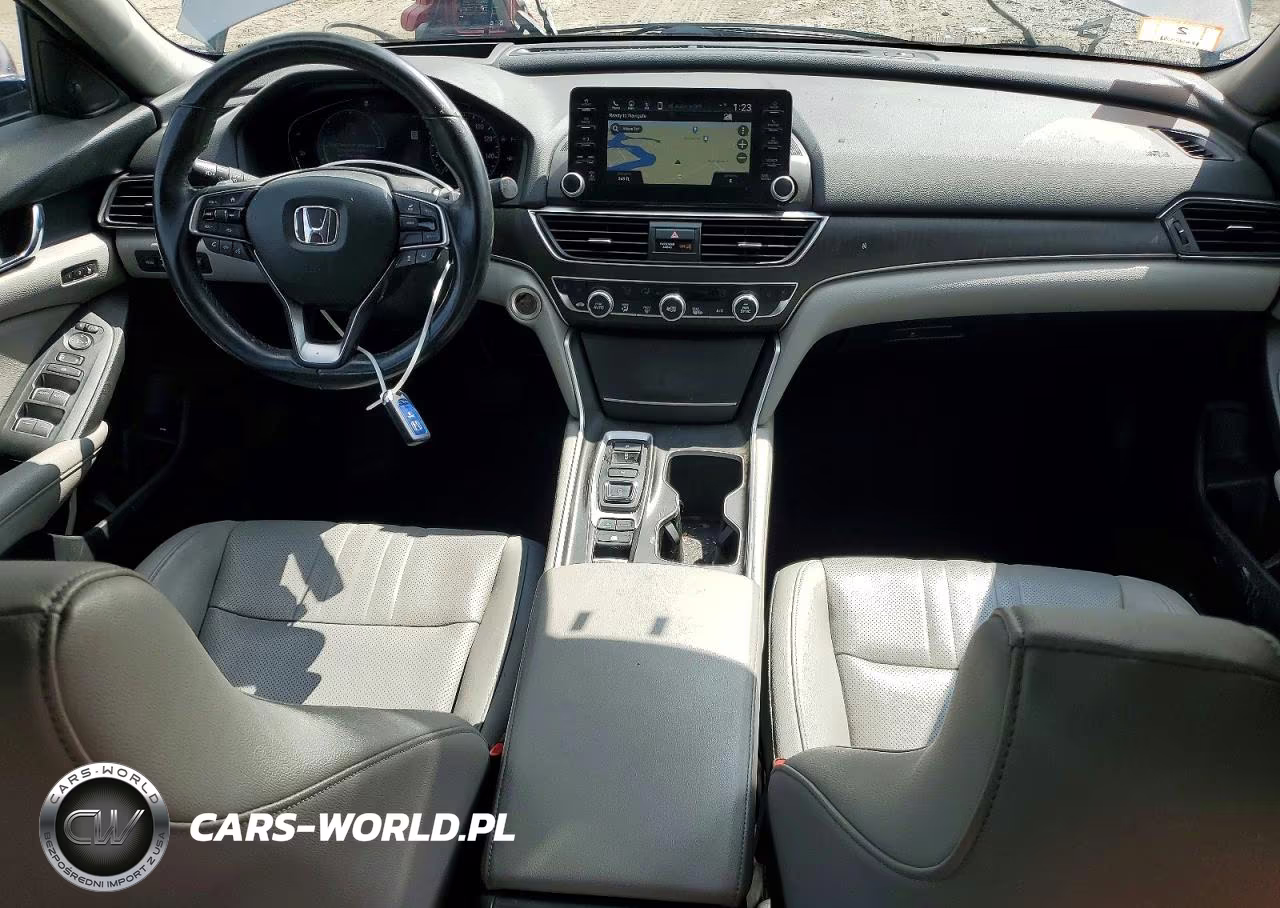 2020 Honda Accord Touring Hybrid VIN:1HGCV3F94LA001593 - 8