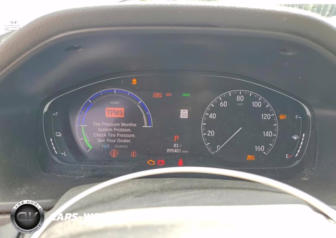 2020 Honda Accord Touring Hybrid VIN:1HGCV3F94LA001593 - 9