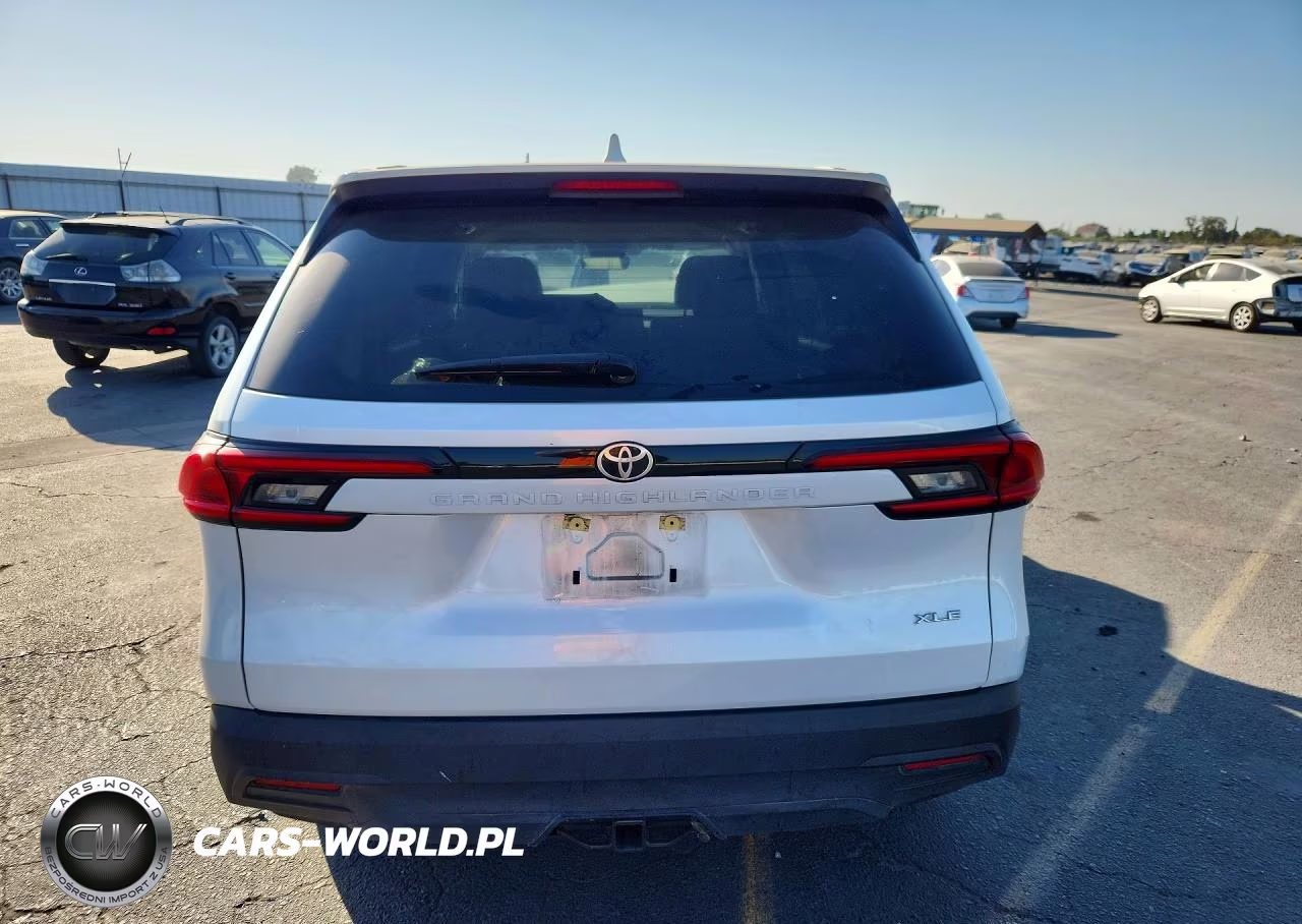 2025 Toyota Grand Highlander Xle VIN:5TDAAAA52SS020915 - 6