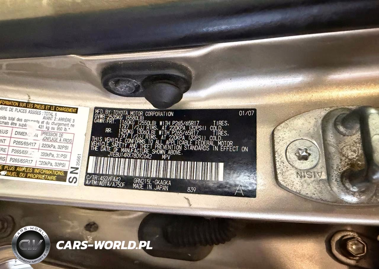2007 Toyota 4Runner Sr5 VIN:JTEBU14RX78092642 - 10