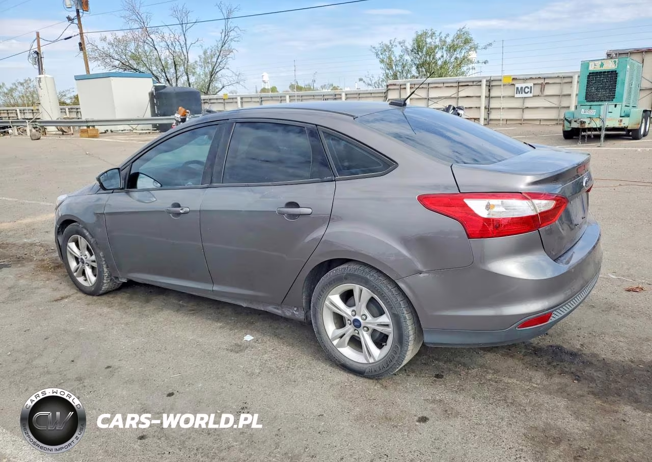 2014 Ford Focus Se VIN:1FADP3F29EL249349 - 2