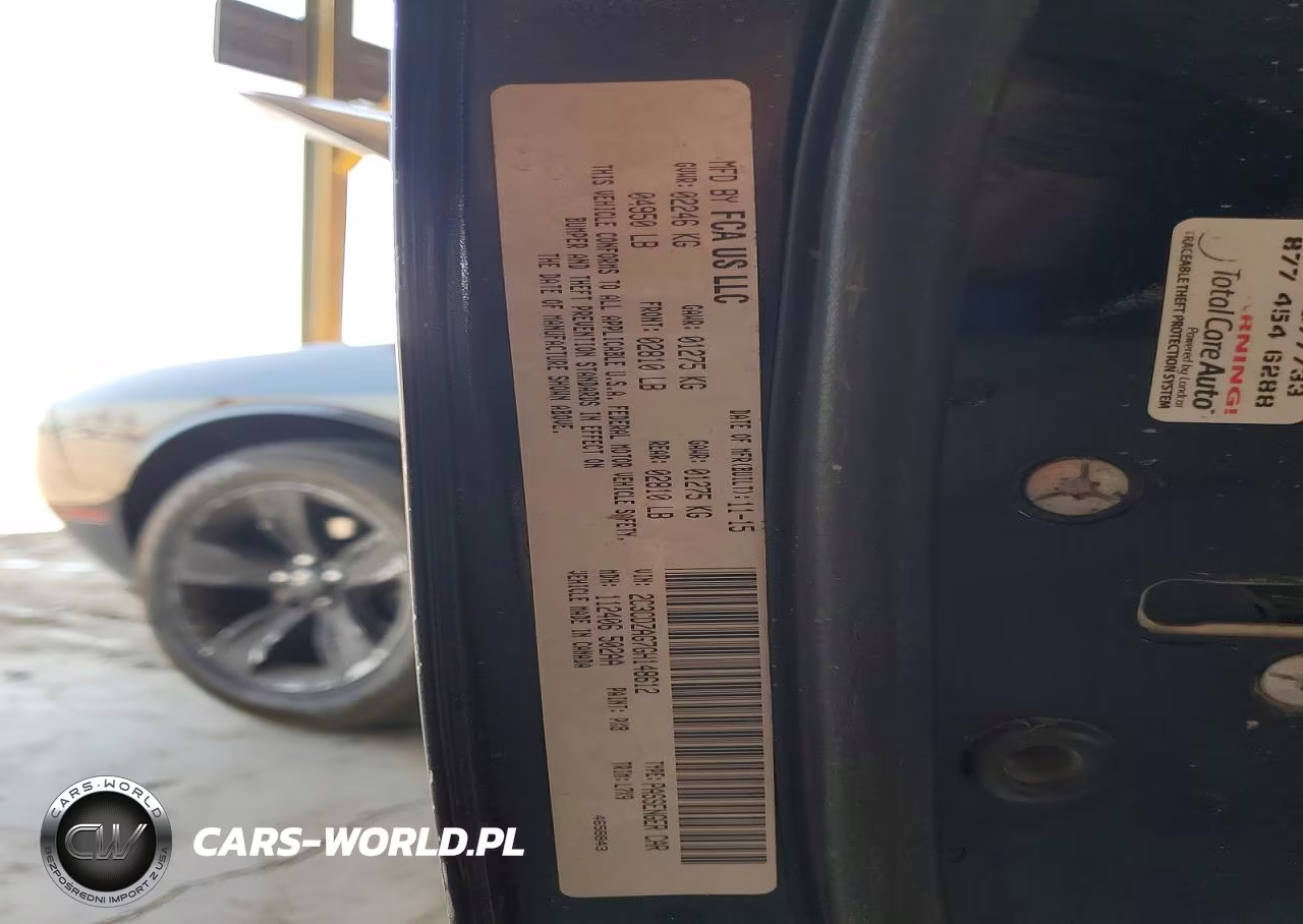 2016 Dodge Challenger Sxt VIN:2C3CDZAG7GH148612 - 12