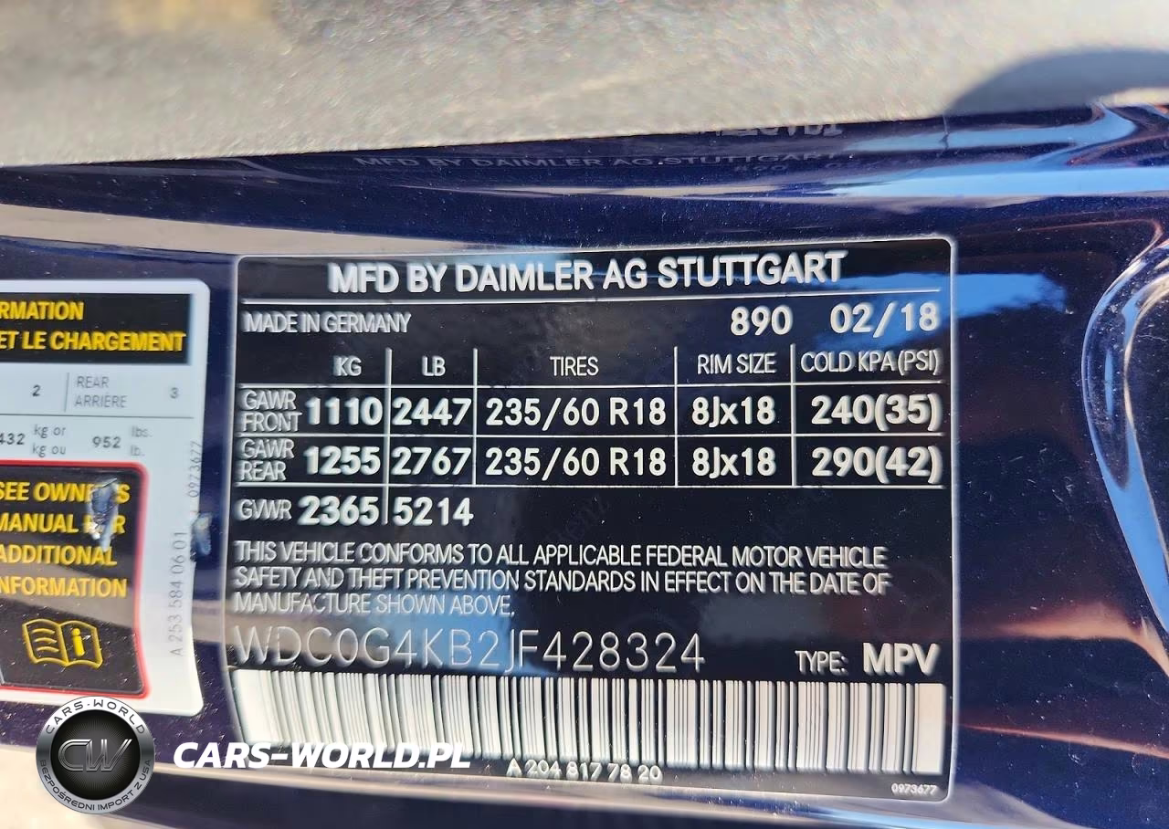 2018 Mercedes-Benz Glc 300 4Matic VIN:WDC0G4KB2JF428324 - 13