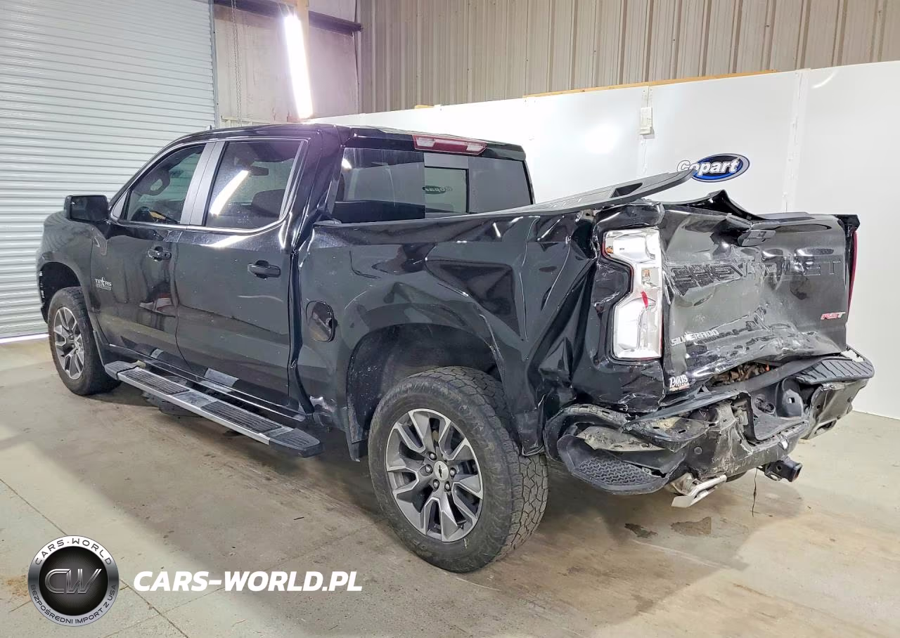 2022 Chevrolet Silverado Ltd K1500 Rst VIN:1GCUYEEL9NZ107464 - 2