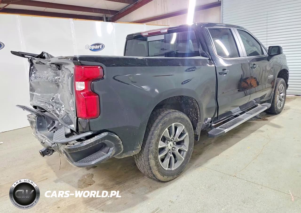 2022 Chevrolet Silverado Ltd K1500 Rst VIN:1GCUYEEL9NZ107464 - 3