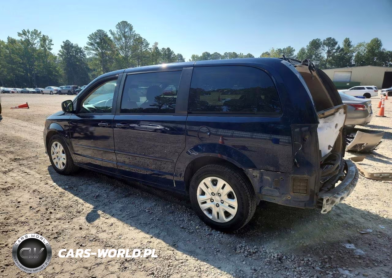 2016 Dodge Grand Caravan Se VIN:2C4RDGBG5GR122741 - 2