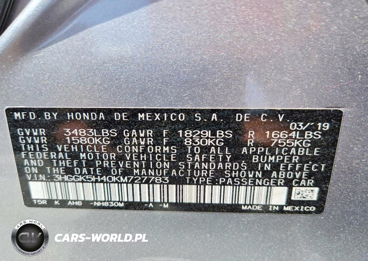 2019 Honda Fit Lx VIN:3HGGK5H40KM727783 - 13