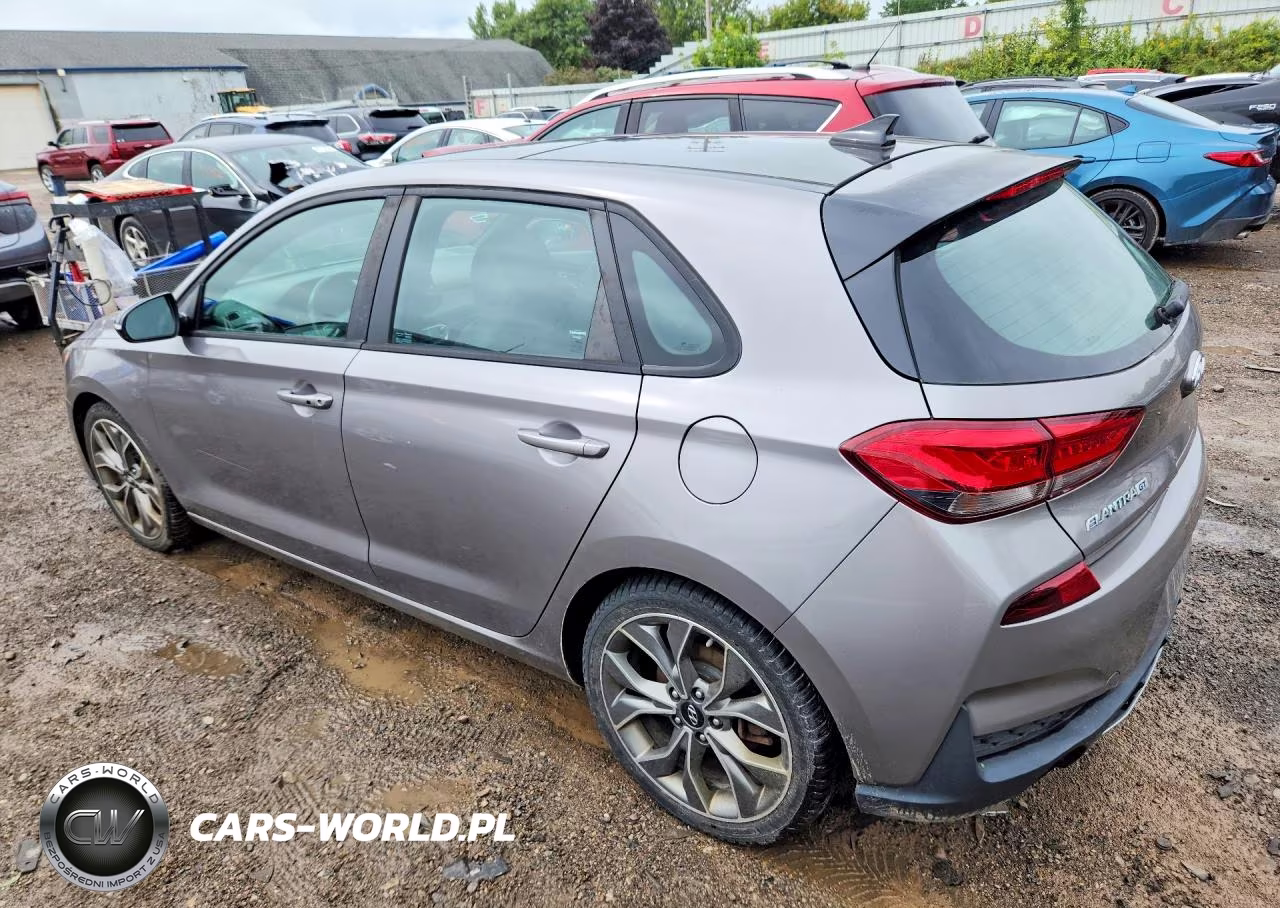 2020 Hyundai Elantra Gt N Line VIN:KMHH55LC0LU123409 - 2