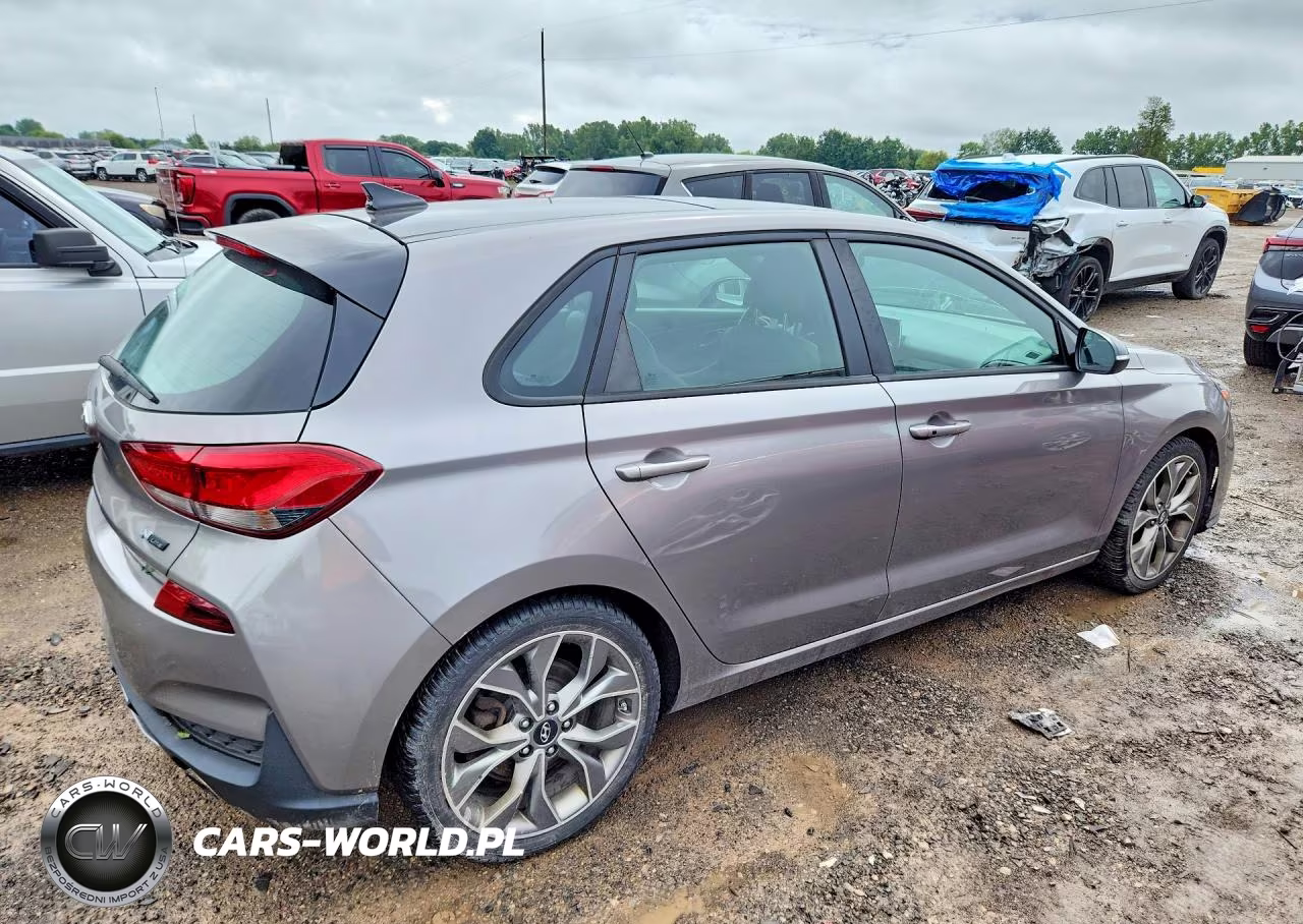 2020 Hyundai Elantra Gt N Line VIN:KMHH55LC0LU123409 - 3