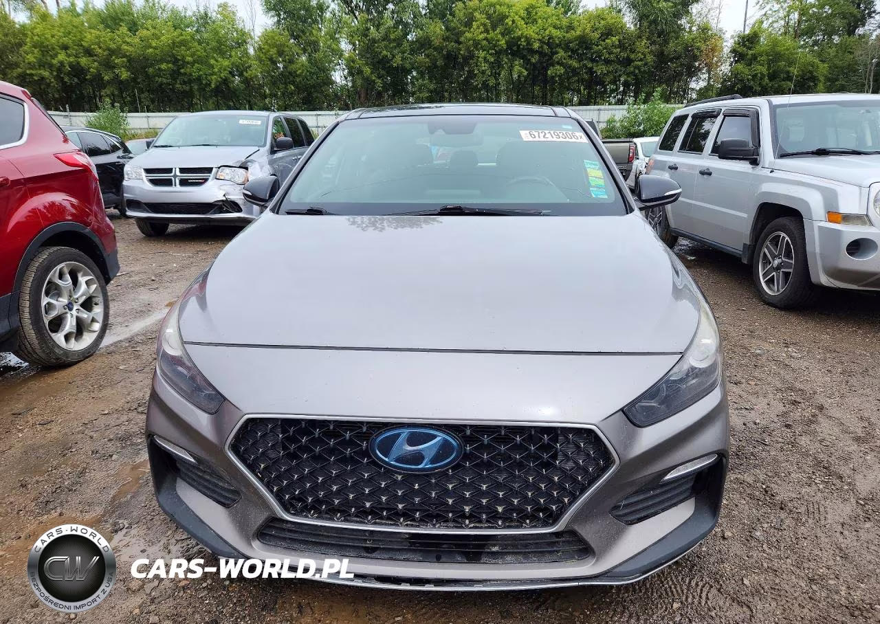 2020 Hyundai Elantra Gt N Line VIN:KMHH55LC0LU123409 - 5