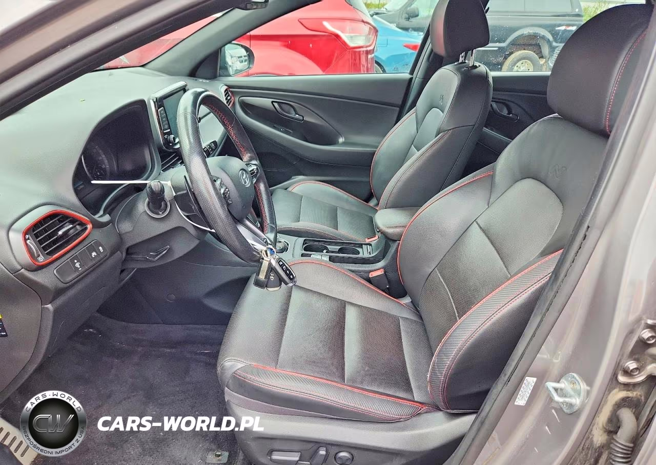 2020 Hyundai Elantra Gt N Line VIN:KMHH55LC0LU123409 - 7